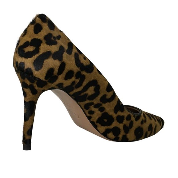 Veronica Beard Leopard Print Heels - Picture 5 of 10